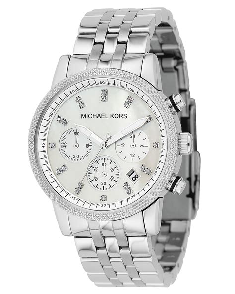 michael kors 6685 all stainless steel 250905|michael kors watches reviews.